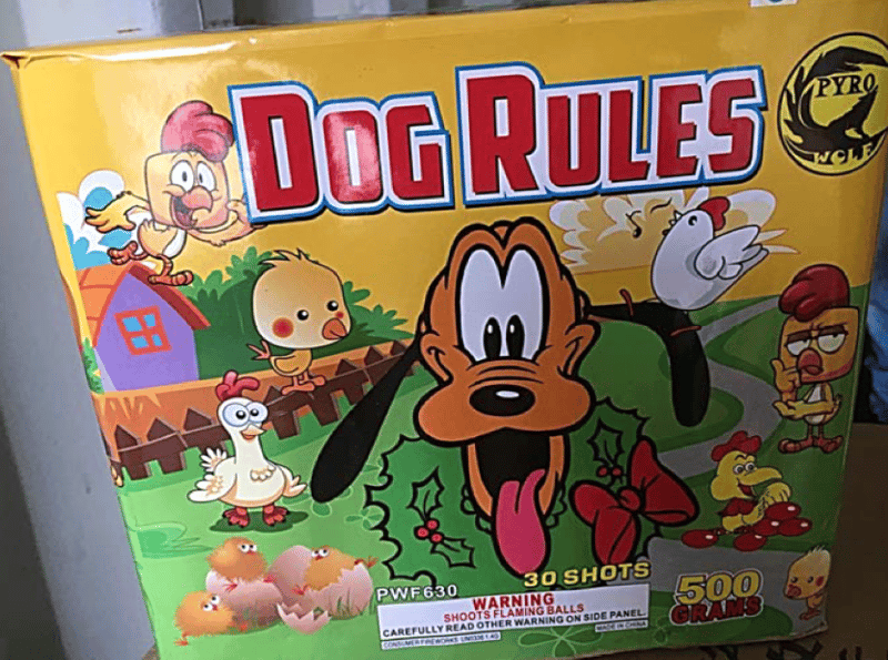 Dog Rules 30 Shot Cake
